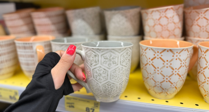 Весенние кружки из Магнита - моя новая любовь: цена смешная, а выглядит как в Пинтерест