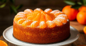 Ленивое пирожное из мандаринов пеку при каждом удобном случае: достаточно испечь 1 корж — нежное как облако