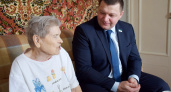 Глава Кургана поздравил с 95-летием ветерана труда Евдокию Кононову