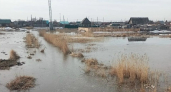 Вода вошла в одно из курганских сёл: затоплено три улицы