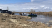 Из-за разлива воды жители одного из курганских сёл пересели с машин на катер