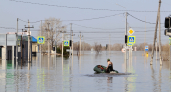 "Вода наступает": в Курганской области  из-за паводка подтопило около 150 домов