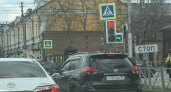 В Кургане оштрафовали водителя за проезд на запрещающий сигнал светофора