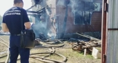 Молодая пара погибла при пожаре в селе Введенское