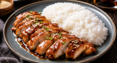 Японцы плов не готовят, их вариант вкуснее и проще: курица терияки с рисом — японская вкуснятина с карамельной корочкой