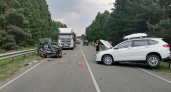 В Курганской области столкновение автомобилей привело к гибели пенсионерки