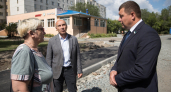 Глава Кургана оценил, как продвигается ремонт дворов на ул. Дзержинского