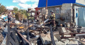 В курганском СНТ взрыв газового баллона стал причиной пожара