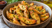 Картошка по-деревенски в духовке — вкуснее любого фастфуда: нужны лишь специи, чеснок и крахмал