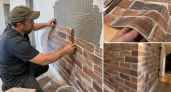 Опытные ремонтники поголовно переходят на гибкий кирпич: клеится легче обоев — а стены как после дорогой отделки