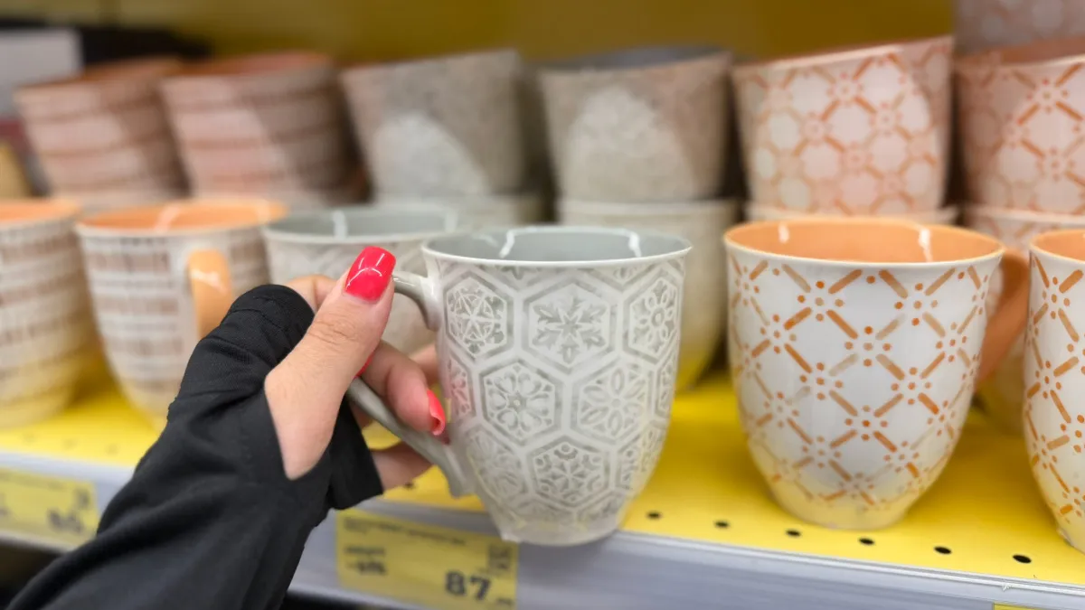 Весенние кружки из Магнита - моя новая любовь: цена смешная, а выглядит как в Пинтерест