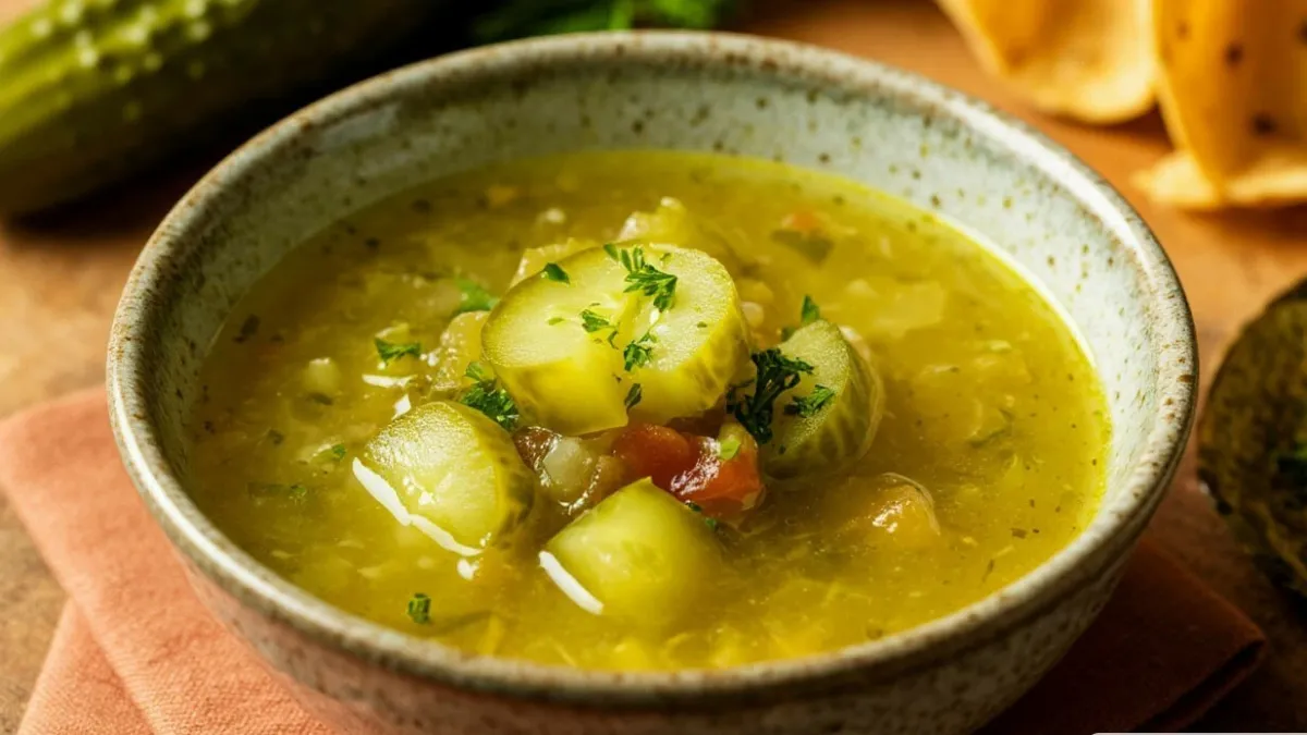 Готовлю постный суп на огуречном рассоле: добавляю одну специю в заправку - який и насыщенный вкус