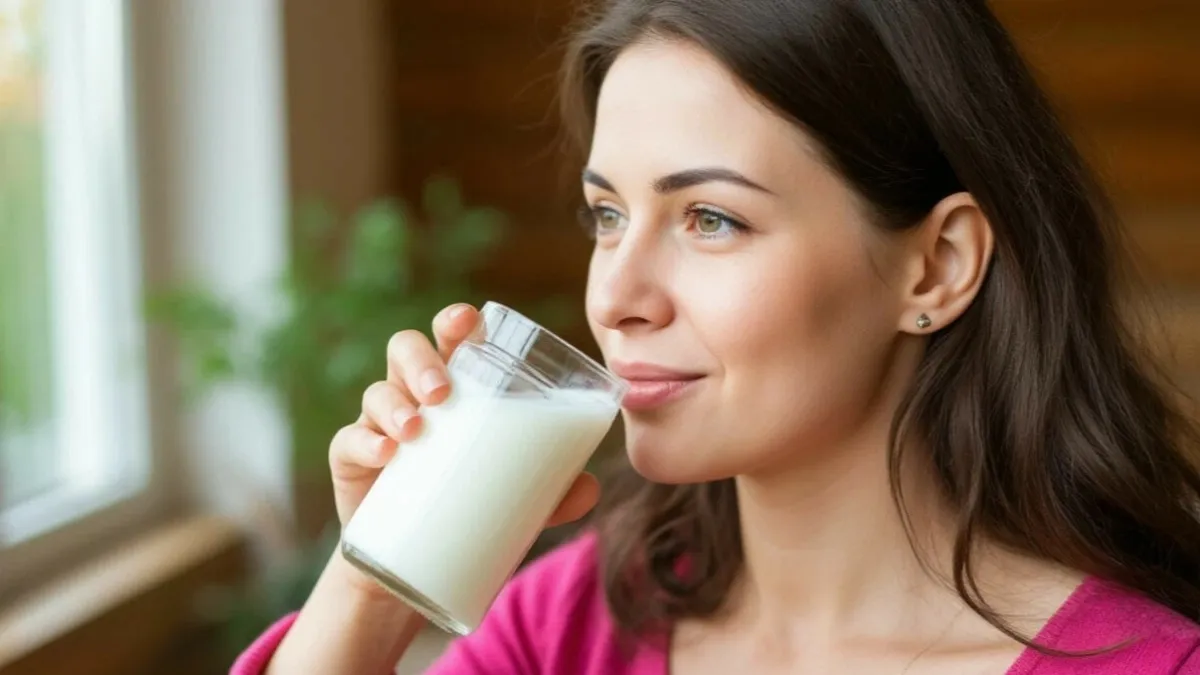 Белую кислятину под видом кефира больше не покупаю: смешиваю остатки "молочки" с сухой закваской - легкий биокефир на заврак готов