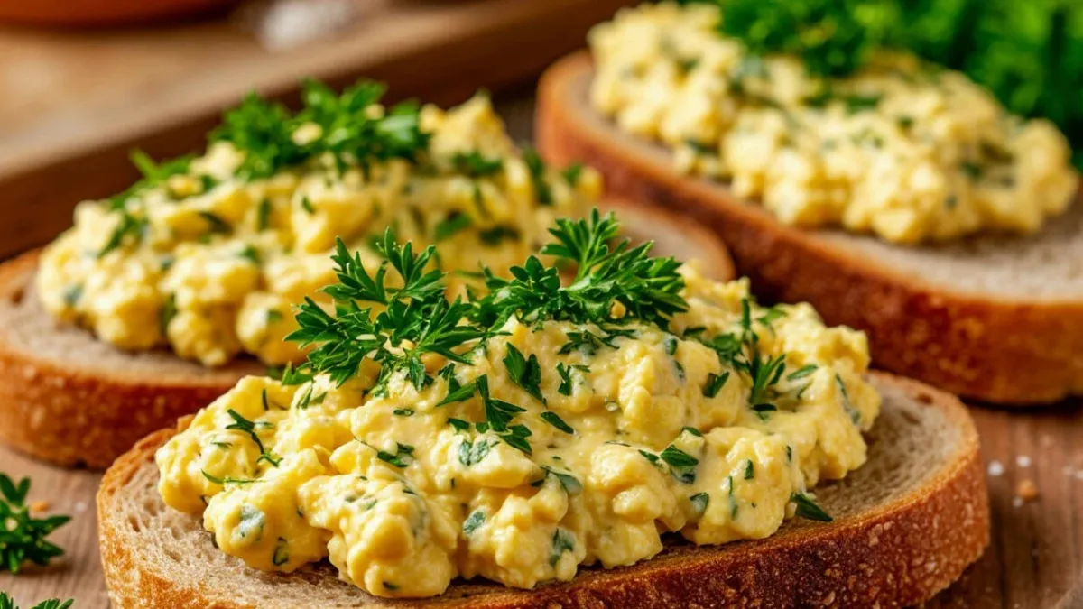 Такую намазку на хлеб не успеваешь положить: новый рецепт нежной яичной пасты к завтраку - сытнее авокадо и полезнее колбасы