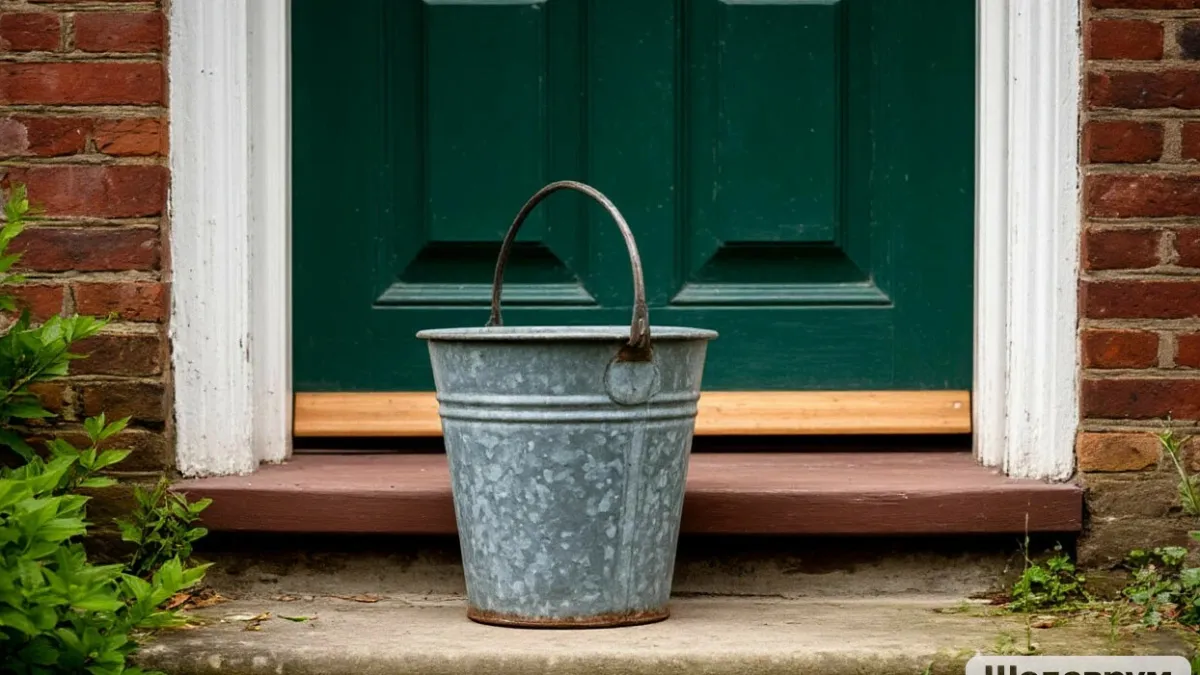 Зачем деревенские всегда ставят у дверей ведро с водой: узнал и теперь всегда так делаю на даче в сезон