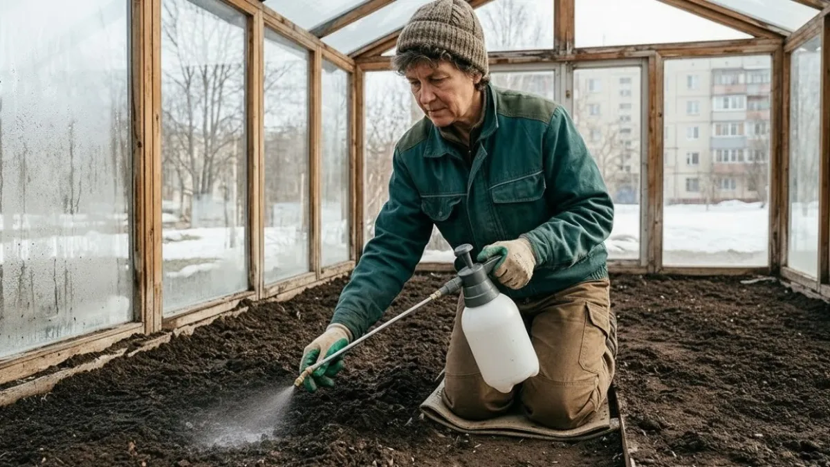 Дачный сезон в марте начинаю только с этого препарата: 1 ст ложка на 10 л воды - ни одна болячка к растениям не пристанет