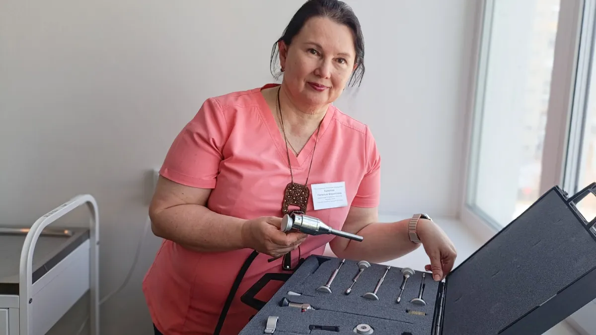 В Курганской областной больнице появился современный амниоскоп для бережной диагностики