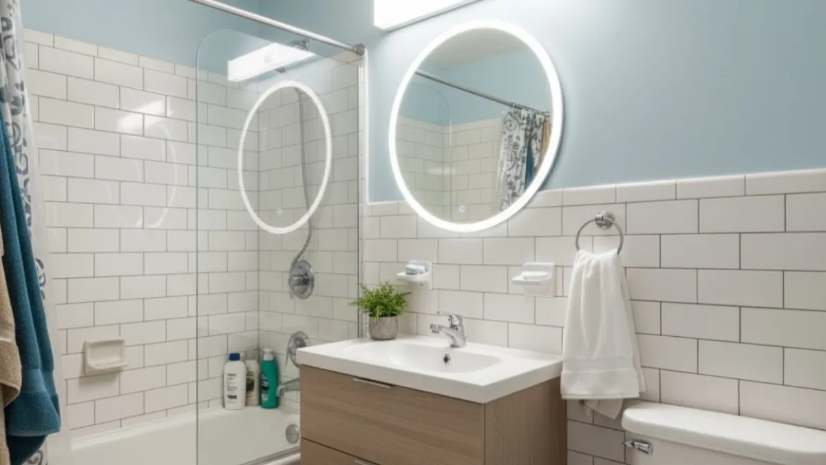 Стены дышат и плесени нет: новое покрытие для санузла справляется с сыростью без плитки