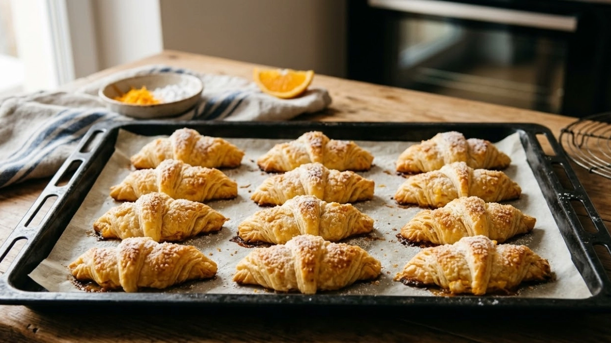 3 апельсина и слоеное тесто: за 15 минут делаю классные слойки к чаю — десерт для вкусного завтрака