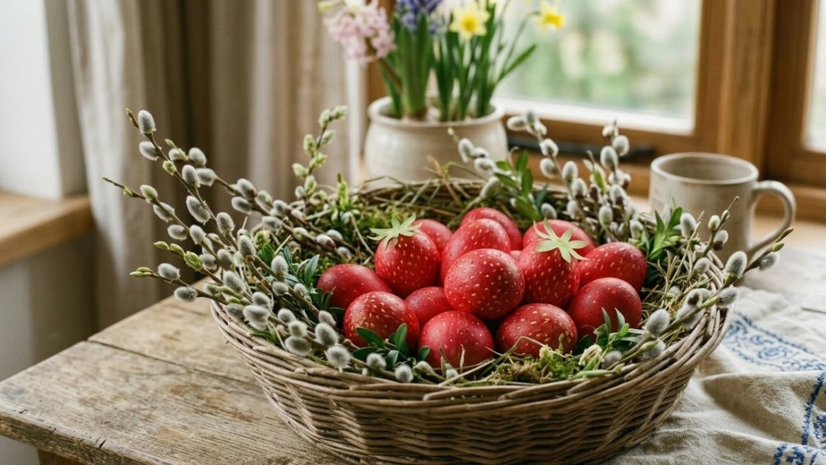 Луковая шелуха, отдыхай: окунаю яйца в сок — сказочные "крашенки" с нежным румянцем на скорлупе будто спелые клубнички