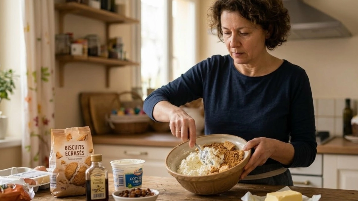 Беру пачку творога и 150 г дешевого печенья — через 10 минут готов обалденный десерт на завтрак, который обманет даже гурманов