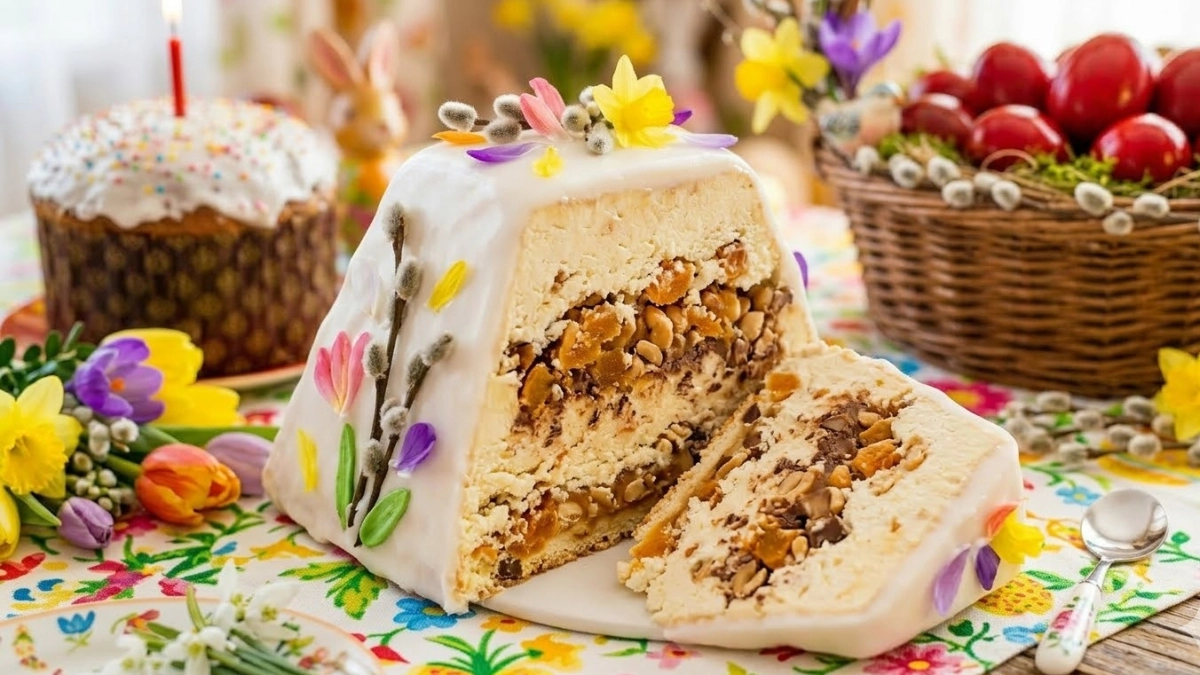 Творожная пасха «Сникерс»: рецепт любимого детского угощения на пасхальный стол - сразу праздник на душе