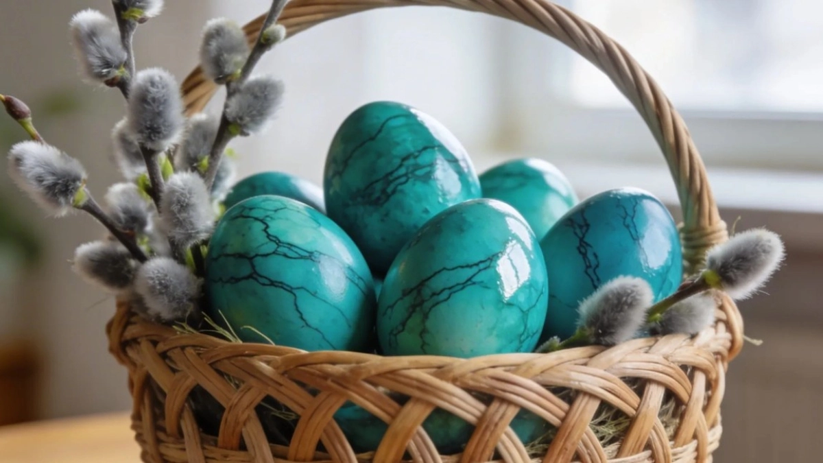 Беру в аптеке 1 травку — и в настой: крашу малахитовые яйца на Пасху - цвет созревает пока сплю