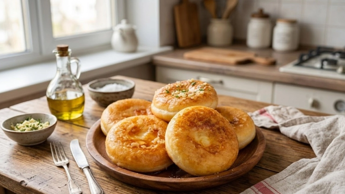 Замешиваю пачку дешевого творога и пышки за 15 минут на столе: мягкие внутри, хрустящие снаружи — и к супу, и на завтрак