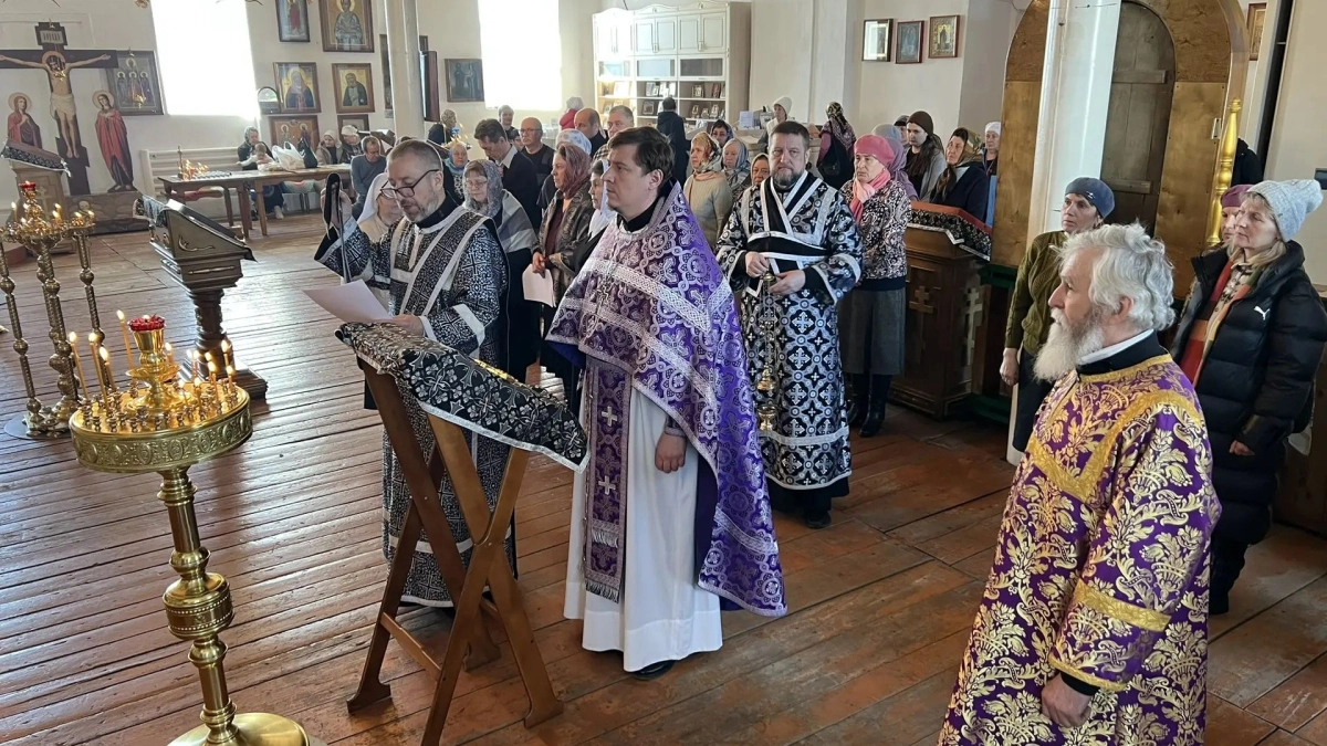 Противопаводковый молебен прошёл в Курганской области