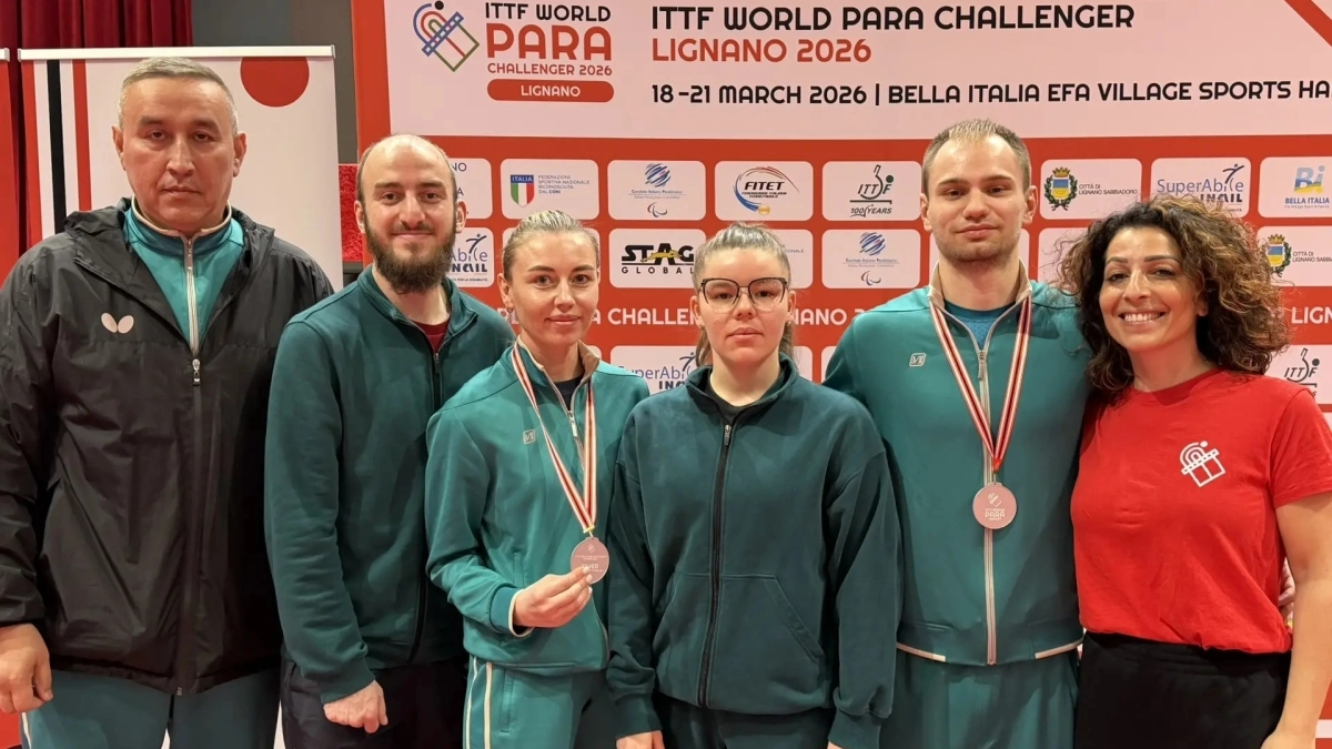 Паратеннисистка из Кургана завоевала серебро и бронзу в Италии