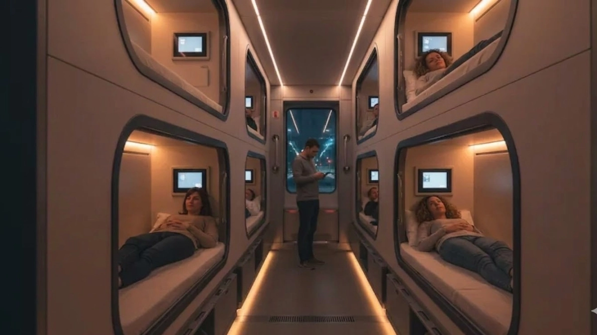 Плацкарт и купе в прошлом: РЖД запускает новый тренд капсульных вагонов - как раньше ездить уже не будем