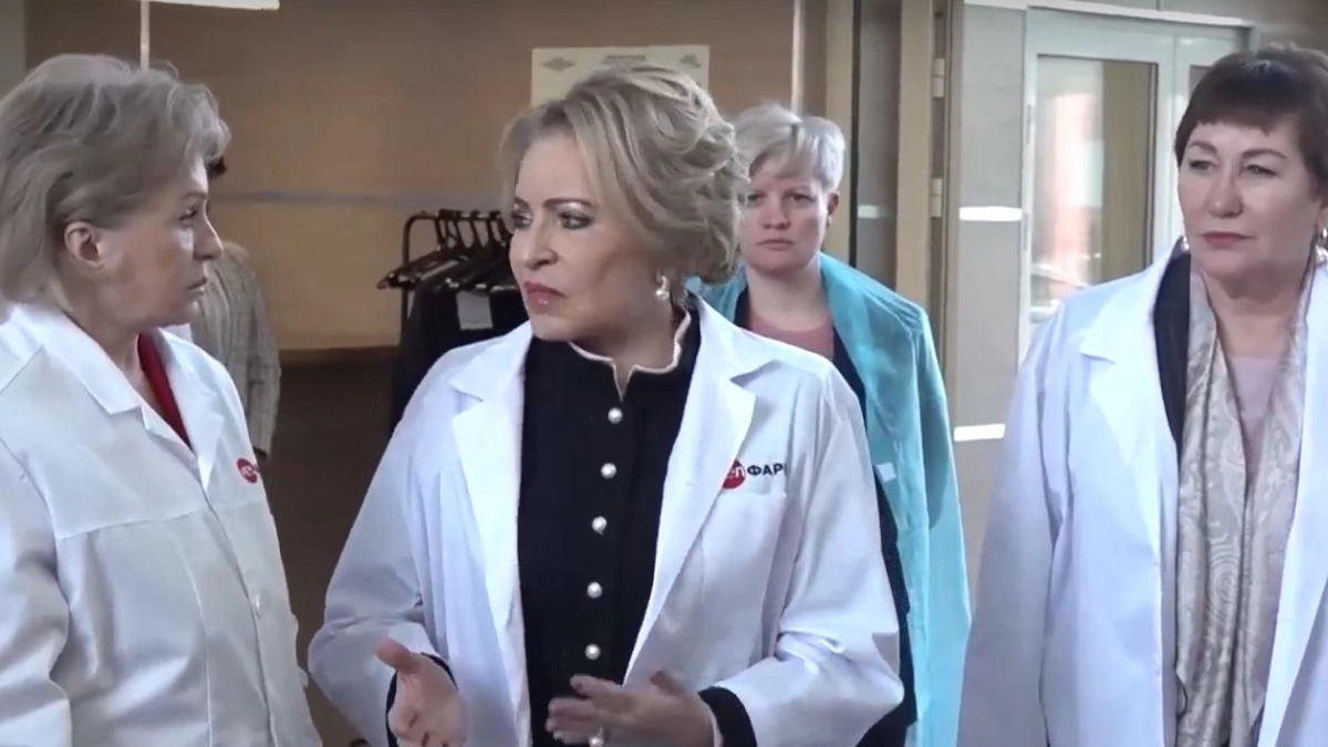 Валентина Матвиенко пообещала помочь курганскому предприятию "Велфарм"