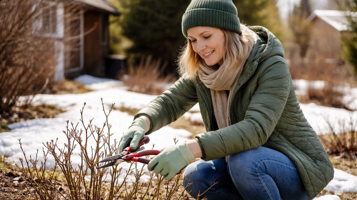 Весной обрезаю розу по технике 3-5-20: получаю на выходе пышный куст с розовой шапкой - новые бутоны прут безостановочно