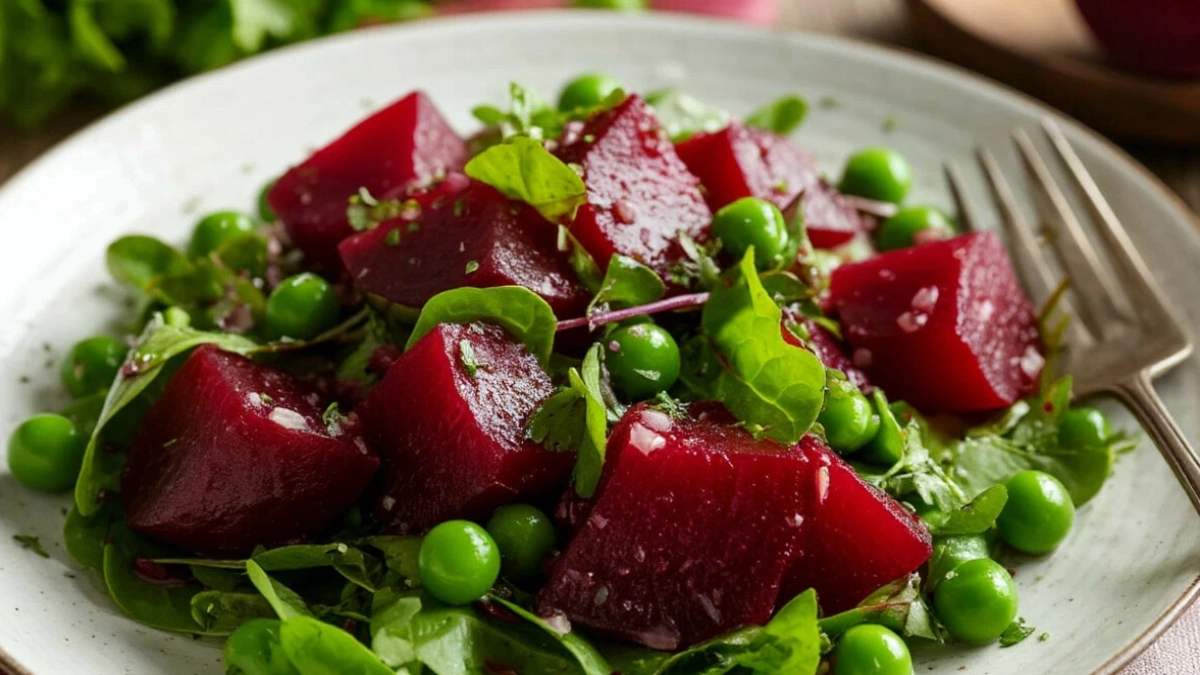 Беру свеклу и баночку зеленого горошка: изумительно на ужин и на праздник - улетает первым