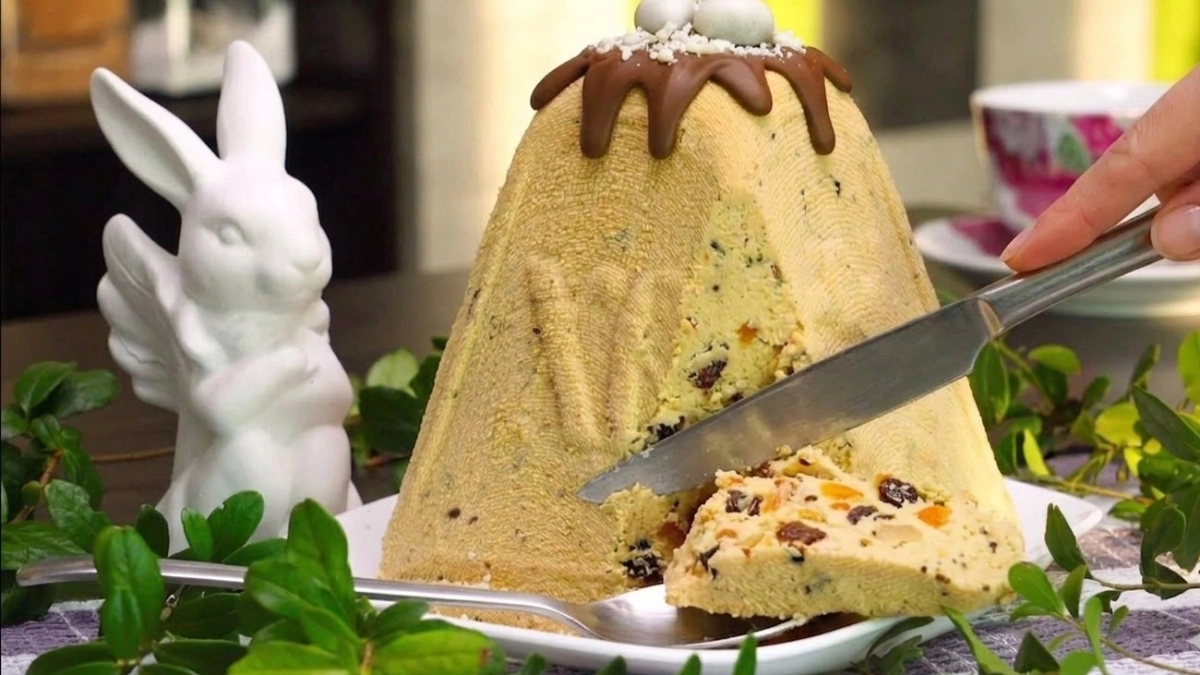 Всегда готовлю лимонную Пасху: праздничная выпечка без дрожжей и мороки — нежно, красиво и с лёгкой кислинкой