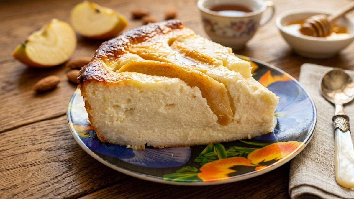 О скучной каше и глазунье даже не думаю: кремовая запеканка с творогом и яблочным припеком — такой завтрак всегда просят "на бис"