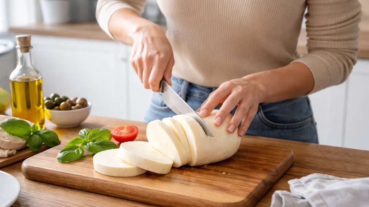 Вливаю кефир в кипящее молоко — готовлю нежный сыр-объедение: влажный и ароматный сулугуни заменил магазинную "химозу"