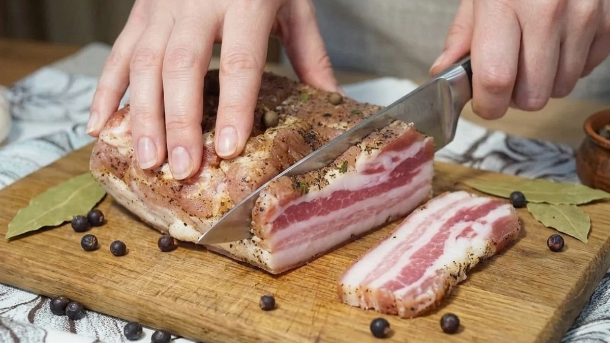 Все подруги давно делают по моему рецепту: сало пряного посола вкуснее и ароматнее, чем с рынка — нужно знать одну хитрость