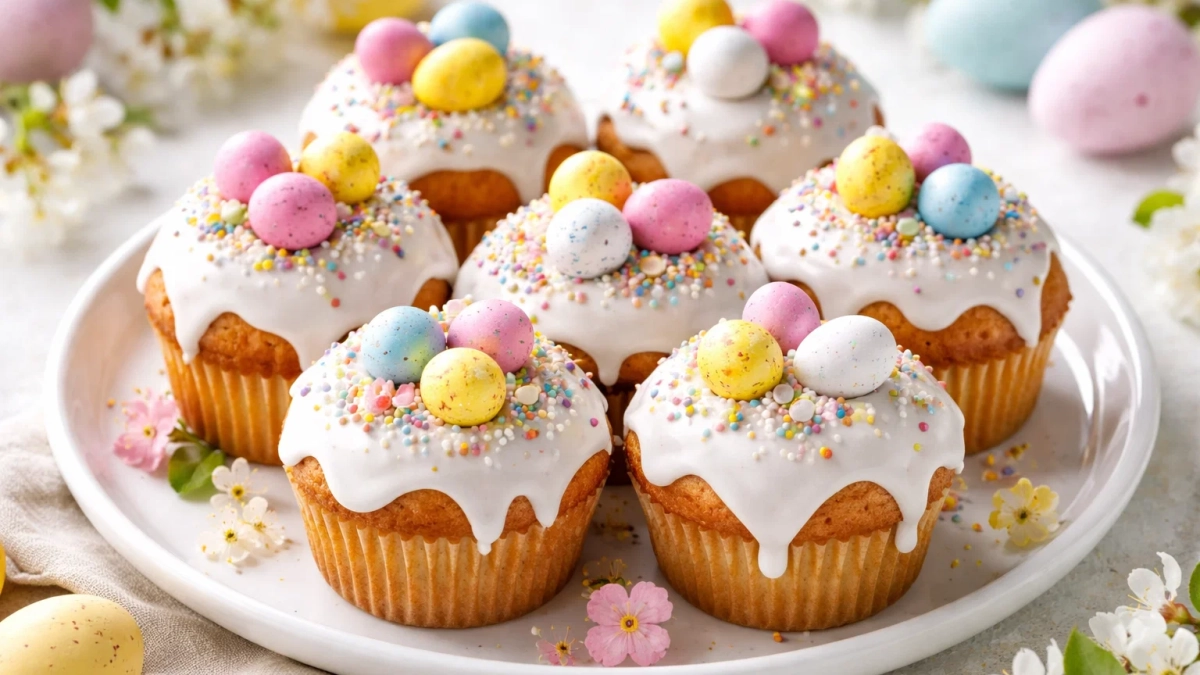 Пеку на Пасху вместо куличей: пасхальные маффины за 5 минут без миксера - на выходе  воздушное и ароматное лакомство 