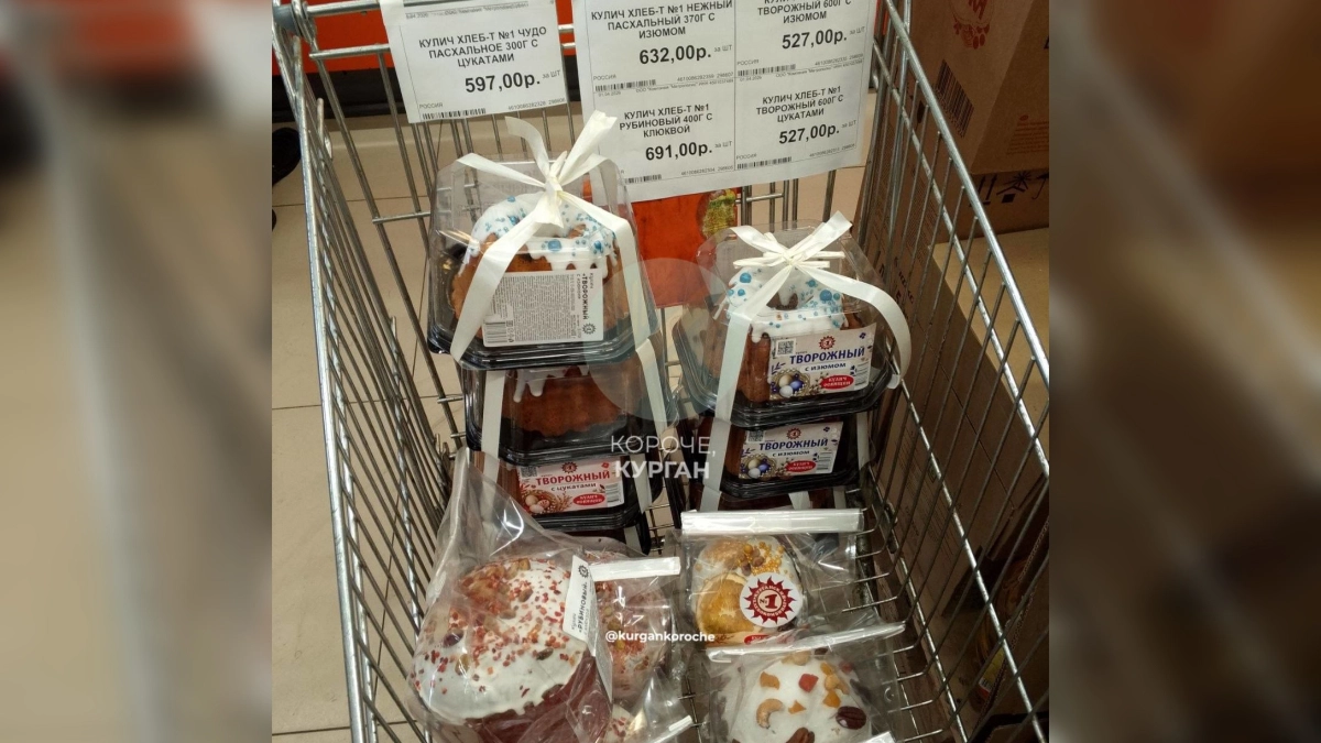 Кулич за 700 рублей: жители Кургана спорят о ценах в супермаркетах