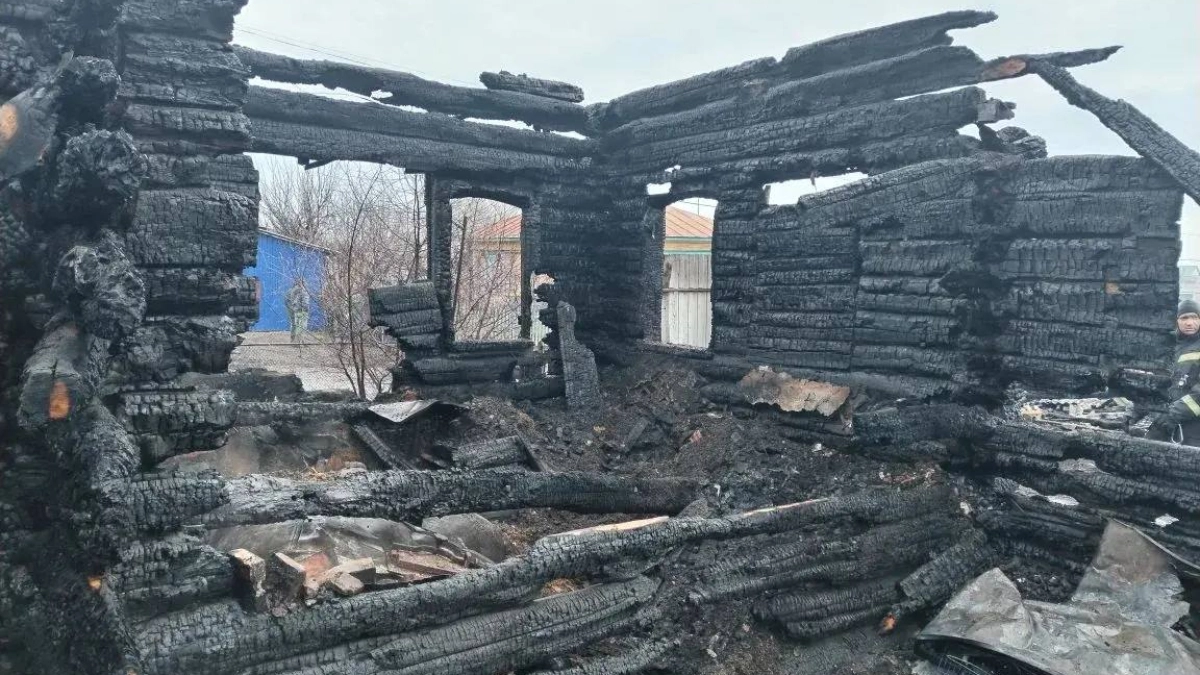 В Шадринском округе при пожаре погиб мужчина