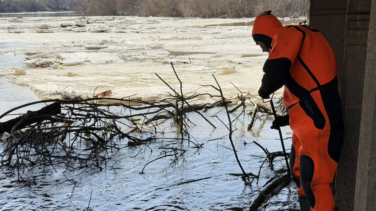 Уровень воды в курганском Тоболе превысил 4 метра 