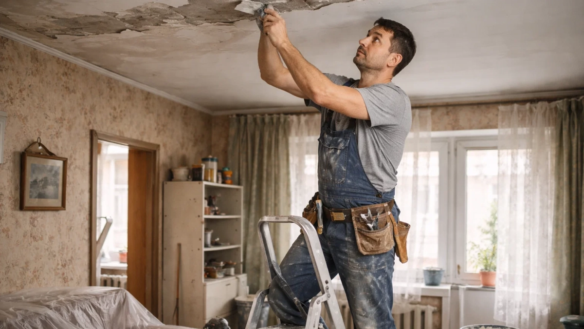 Выбросьте гипсокартон на свалку: умные хозяева давно зашивают потолок в доме другим материалом - выглядит солидно и богато