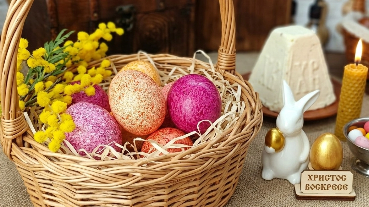 Беру кисточку и рваную бумагу: простой способ сделать волшебные рисунки на Пасхальных яйцах - на вид круче Фаберже