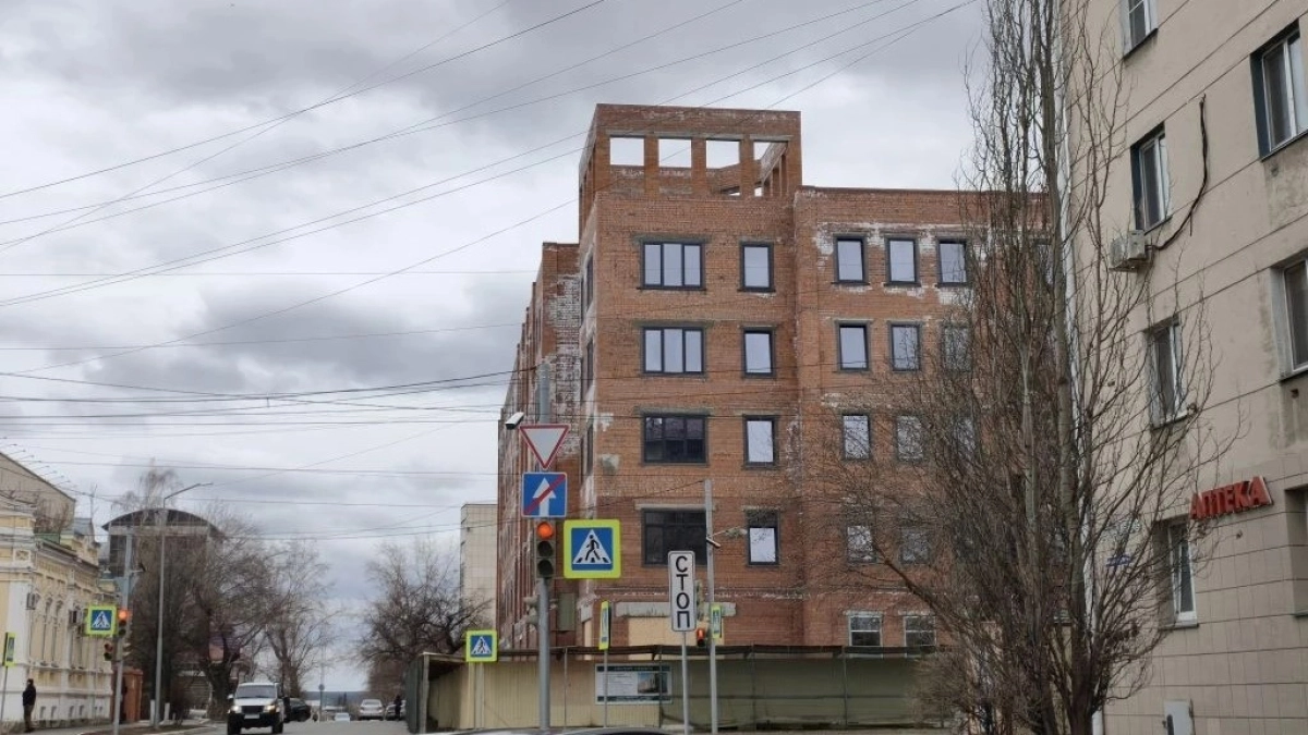 В Кургане строительство гостиницы завершится в 2026 году