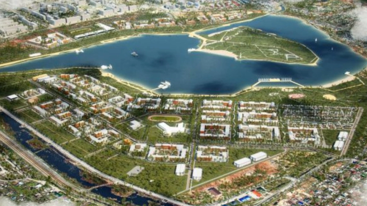 В Курганской области активно продолжается строительство домов у о. Черное