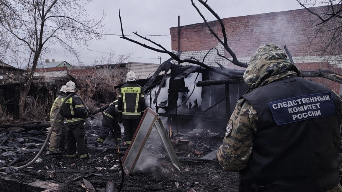 В Шадринском округе в результате пожара погиб человек