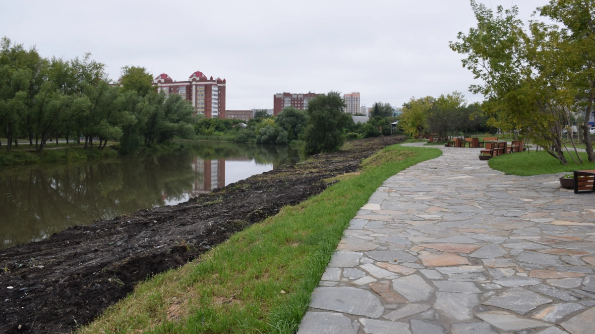 "Освещение и скульптуры": в Кургане благоустроят набережную Битёвки у ЦПКиО
