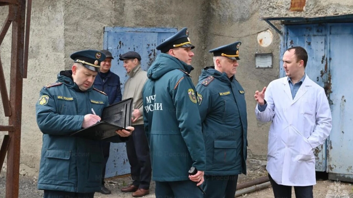 Московская комиссия оценила, насколько спецуправление МЧС в г. Кургане готово к ЧС