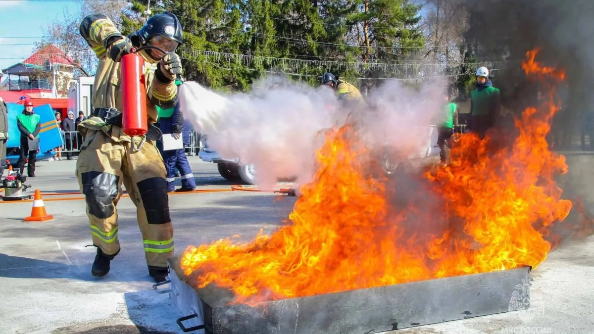 42 пожара произошло в Курганской области за сутки